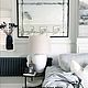 Состаренное зеркало ручной работы в металлической чёрной раме FineDeco. Зеркала. FineDeco Состаренные зеркала ручной работы. Интернет-магазин Ярмарка Мастеров.  Фото №2