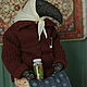 Order interior doll: Old lady with pickles. Irina Sayfiydinova (textileheart). Livemaster. . Interior doll Фото №3