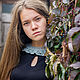 Воротничок "Талый лед". Воротнички. Katerina Shatskih. Ярмарка Мастеров.  Фото №4