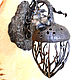 Wrought iron wall lamp 'Acorn'. Wall lights. Forged Art. Online shopping on My Livemaster.  Фото №2