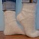 White down socks 'GIFT' made of goat down. Socks. KOZAmoDA (kozamoda) (kozamoda). Online shopping on My Livemaster.  Фото №2