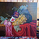 Pintura al óleo Bodegón con frutas. Pictures. Buenas pinturas de Irina Belozerova. Ярмарка Мастеров.  Фото №5