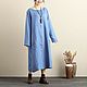 Dress womens blue cozy. Dresses. Buykud. Online shopping on My Livemaster.  Фото №2