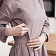 Alice dress (suitable for pregnant and nursing women). Dresses. molinialife. Online shopping on My Livemaster.  Фото №2