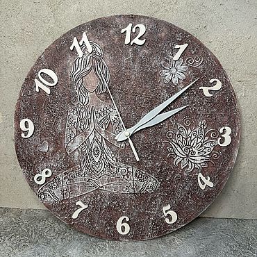 Для дома и интерьера ручной работы. Ярмарка Мастеров - ручная работа Часы. Handmade.