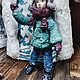 Заказать Ватные игрушки:  Танюшка и Ванюшка. Alenushkas_tales (madebyhelena). Ярмарка Мастеров. . Елочные игрушки Фото №3