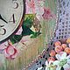 часы настенные "Весна". Часы классические. Елена Тюленева (tobehappy). Ярмарка Мастеров.  Фото №4