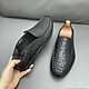 Order Genuine ostrich leather moccasins, in black. SHOES&BAGS. Livemaster. . Moccasins Фото №3