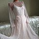 Elegant dress 'Beautiful Stranger-6', powder. Dresses. hand knitting from Galina Akhmedova. My Livemaster. Фото №5