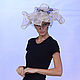 Лунария невеста. Шляпы. EDIS | дизайнерские шляпы Наталии Эдис. Ярмарка Мастеров.  Фото №4