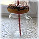 Order Sweet jar "Donut with chocolate and caramel". Cute area (Daria). Livemaster. . Jars Фото №3
