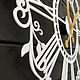 Заказать Часы “Aaris S” 53,5см. koduKuus /часы и декор из металла/. Ярмарка Мастеров. . Часы классические Фото №3