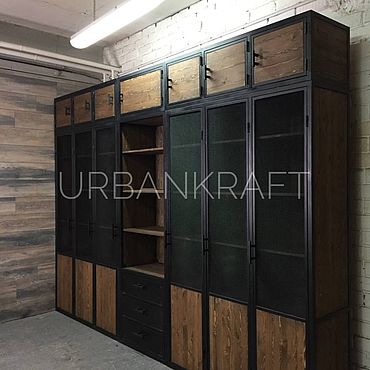 Шкаф в стиле лофт. Urban Craft/Городское Ремесло. Мебель ручной работы - Ярмарка Мастеров Мебель ручной работы. Ярмарка Мастеров - ручная работа Шкаф в стиле лофт. Handmade.