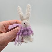 Украшения handmade. Livemaster - original item Bunny brooch OLAKRA. gift friend, sister.. Handmade.