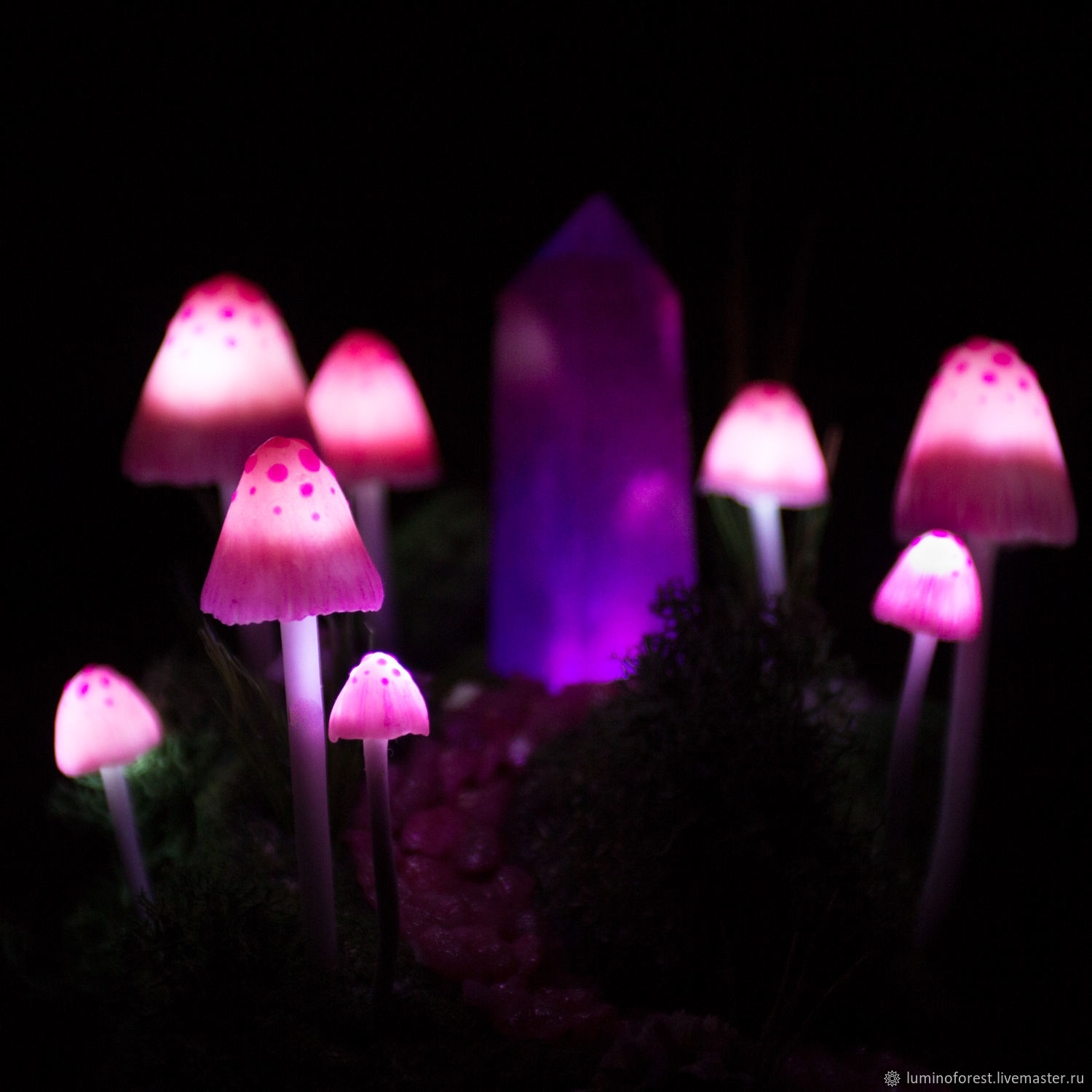 Ночник Дорога к волшебному обелиску (розовый) – купить онлайн на ...