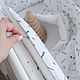 Заказать  тонкие из премиум хлопка, светлые оттенки сканди. SleepyMelody (Юлия). Ярмарка Мастеров. . Бортики в кроватку Фото №3