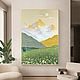 MOUNTAIN PAINTING, LANDSCAPE PAINTING, Pictures, Samara,  Фото №1