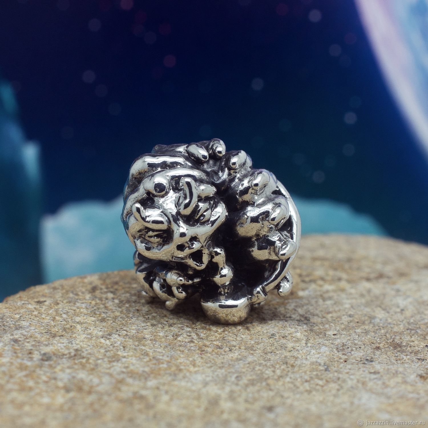 HookahSmoking Caterpillar charm купить на Ярмарке Мастеров