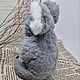 Коала подвижный из эко-меха. Тедди Зверята. Сердечности из шерсти и меха (serdechko-by). Ярмарка Мастеров.  Фото №10