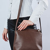 Сумки и аксессуары handmade. Livemaster - original item Women`s shoulder bag made of genuine leather. Handmade.