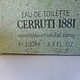 Заказать Винтаж: Духи 1881 Cerruti EDT 100ml Винтаж. Винтаж и Минералы. Ярмарка Мастеров. . Духи винтажные Фото №3