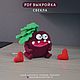 Выкройка игрушки свёкла с секретом — PDF мастер-класс с фото, Выкройки, Иркутск,  Фото №1