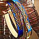 Cinturón de cuero hecho a mano de las mujeres 30m m. Straps. schwanzchen. Интернет-магазин Ярмарка Мастеров.  Фото №2