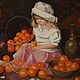 Girl with oranges. Pictures. pictureforyou (pictureforyou). Online shopping on My Livemaster.  Фото №2