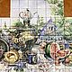 Order Tiles and tiles: Apron for the kitchen Tea party in the province. ArtFlera (artflera). Livemaster. . Tile Фото №3