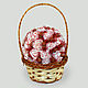 Basket of flowers with aventurine
