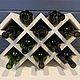 Wine shelf 'Sota' for 10 bottles in light color, Shelving, Moscow,  Фото №1