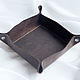 Заказать Арена для кубиков днд Dice tray из натуральной кожи коричневая. Magic Key. Ярмарка Мастеров. . Настольные игры Фото №3