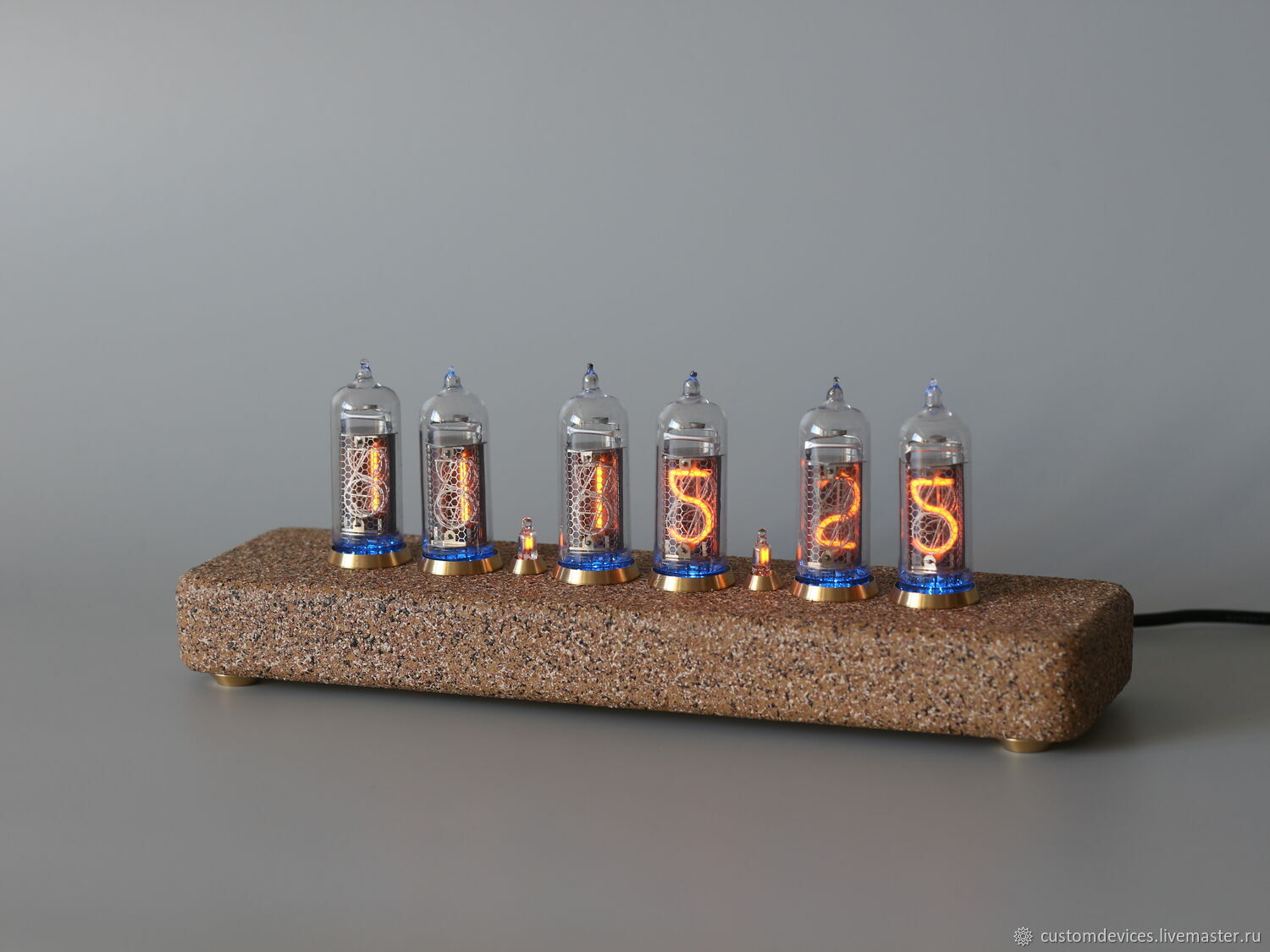 Ламповые часы "ИН-14 6 ламп" (цвет сиенский камень) – купить онлайн на ...