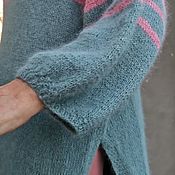 Одежда handmade. Livemaster - original item A large sweater made of Italian angora. Handmade.