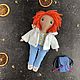 Игровая текстильная кукла-мальчик. Куклы и пупсы. Кукольный магазин Katrinka_Dolls. Ярмарка Мастеров.  Фото №6