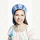 Order Folk headdress Lelya, Russian crown, folk tiara. Irina. Livemaster. . Kokoshnik Фото №3