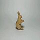 Wooden toy Bunny. Miniature figurines. Shop Oleg Savelyev Sculpture (Tallista-1). Online shopping on My Livemaster.  Фото №2