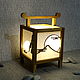 Японская лампа сёдзи, восточная настольная лампа, лампа ручной работы, Настольные лампы, Каневская,  Фото №1