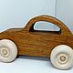 Wood machine Opel Retro (oak). Rolling Toys. Shop Grizunok teether. My Livemaster. Фото №5