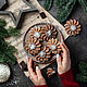 Gingerbread shape Kurabye flower. gingerbread Board. Form. Texturra (texturra). Ярмарка Мастеров.  Фото №4