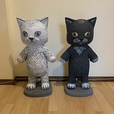 Дача и сад ручной работы. Ярмарка Мастеров - ручная работа Фигуры садовые: фигура кот. Handmade.