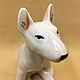 Order The bull terrier sits a porcelain figurine. Veselyj farfor. Livemaster. . Figurines Фото №3