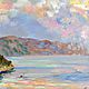  Oil sketch ' Cape Aya. Crimea', Pictures, Moscow,  Фото №1