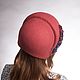 Шляпка Аскетка. Шляпы. Lagutina Millinery. Ярмарка Мастеров.  Фото №4