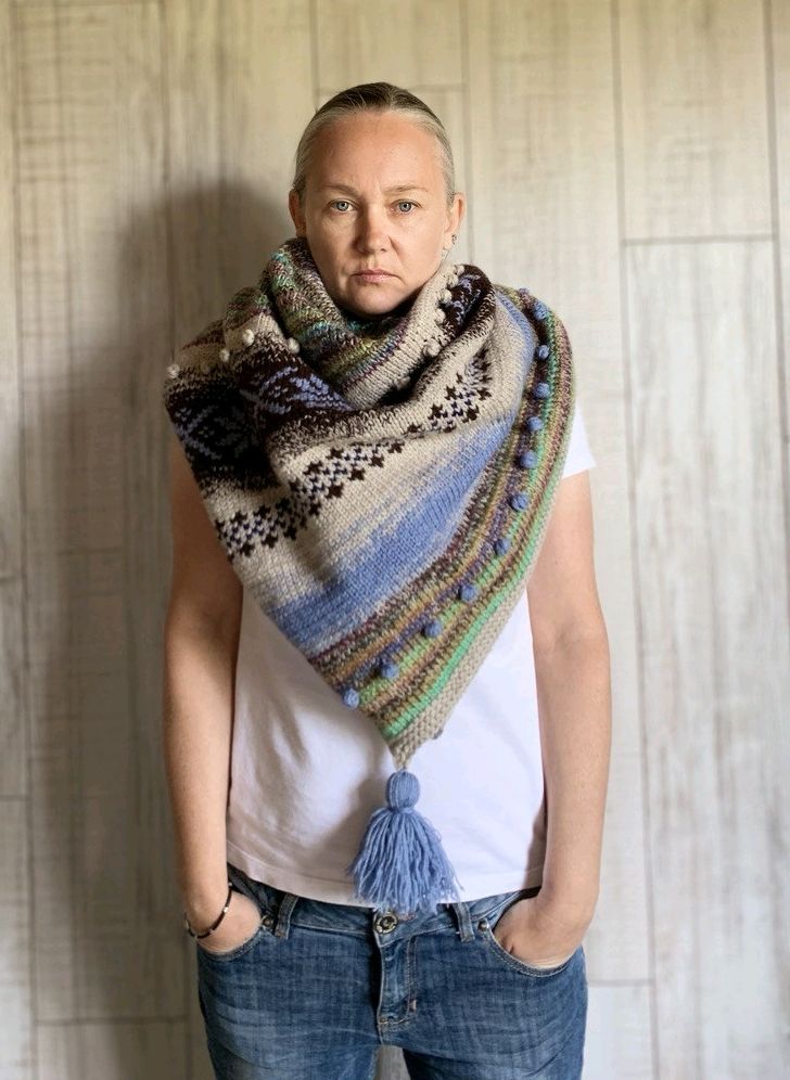 Необычный шарф и берет *❤️️ slep-kostroma.ru ✶