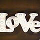 Заказать Светильник  "LoVe". Wedlights. Ярмарка Мастеров. . Настенные светильники Фото №3