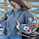Order Jerseys: Crocheted sweater 'Ortensia'. MezhanHook. Livemaster. . Sweaters Фото №3