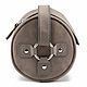 Leather bag 'Jerry' (gray crazy). Crossbody bag. Russian leather Guild. My Livemaster. Фото №5