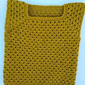 Одежда handmade. Livemaster - original item vest crochet. Handmade.