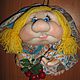 Doll Popik 'doll for good luck'. Stuffed Toys. Souvenir interior doll Handmade. Online shopping on My Livemaster.  Фото №2